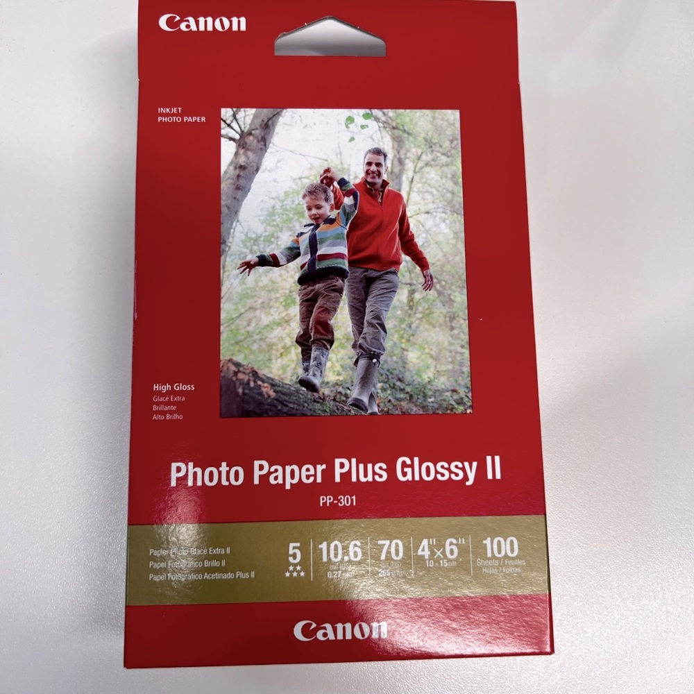 Canon - Photo Paper Plus Glossy II - PP-301 - 4x6 (100 Sheets)